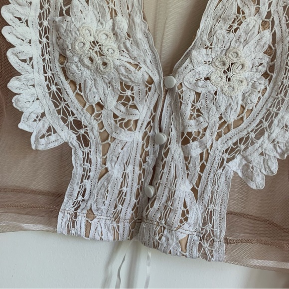 Sheer Blouse size S - Picture 3 of 4